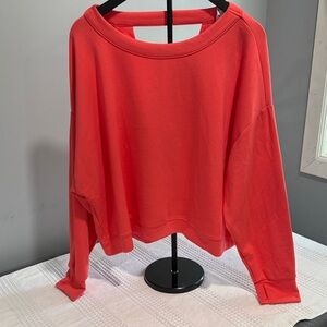 Bold Red Women's Sweatshirt